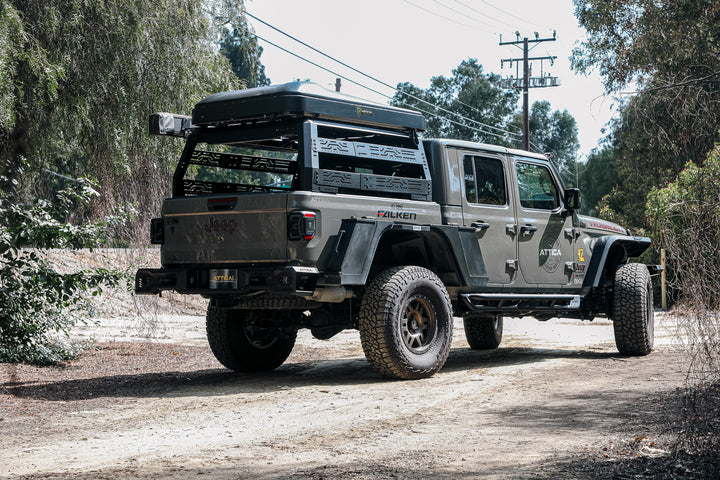 2020-2024 Jeep Gladiator JT Frontier Series Overland Bed Rack