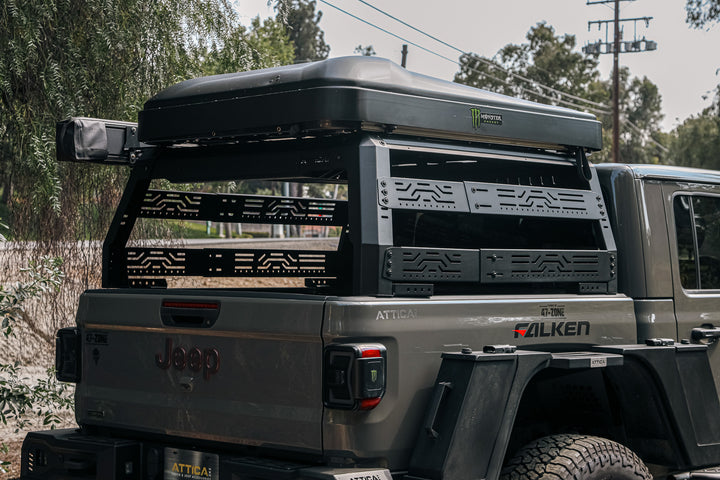 2020-2024 Jeep Gladiator JT Frontier Series Overland Bed Rack