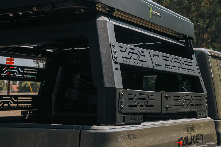 2020-2024 Jeep Gladiator JT Frontier Series Overland Bed Rack