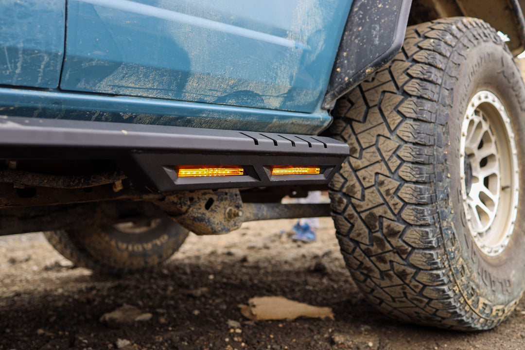 2021-2025 Ford Bronco Frontier Series Side Steps