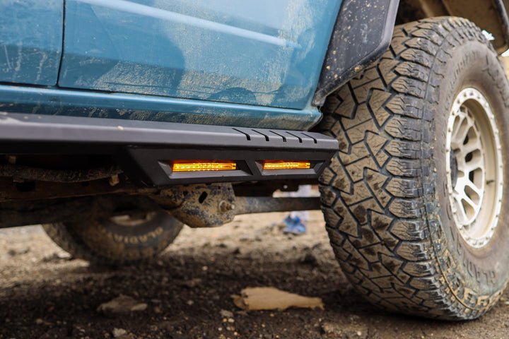 2021-2025 Ford Bronco Frontier Series Side Steps