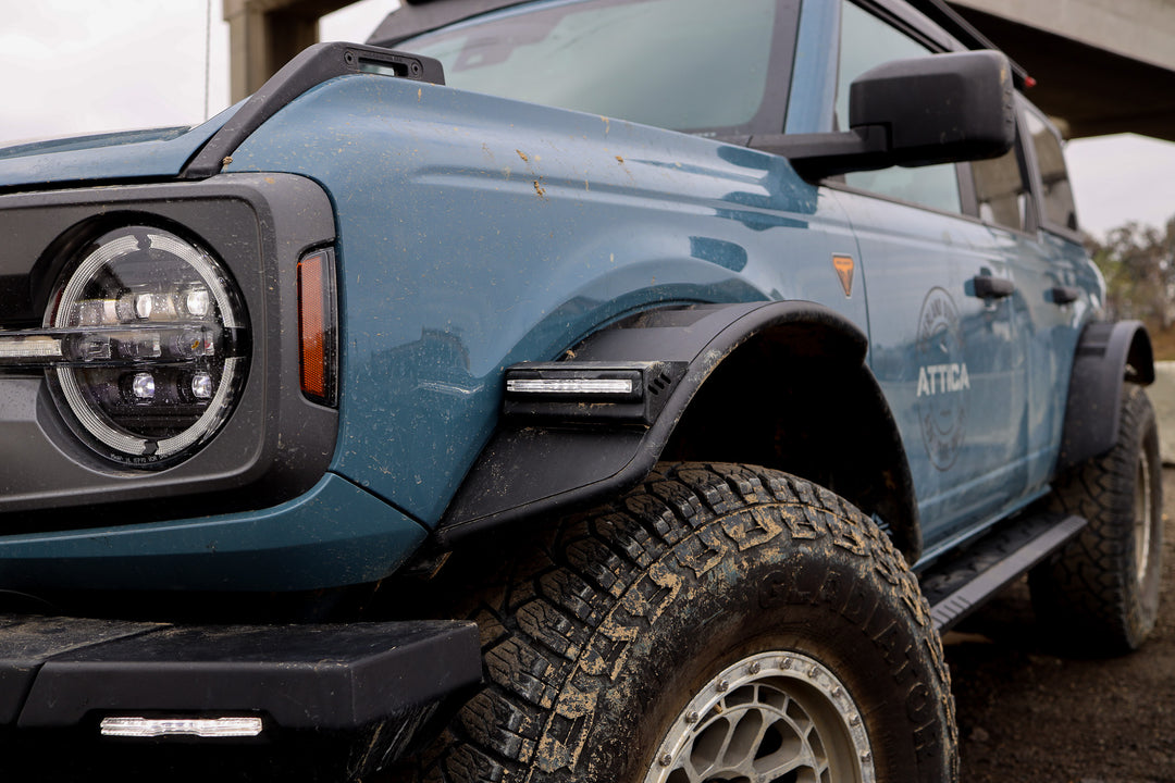 2021-2025 Ford Bronco Frontier Series Front Fender Flares