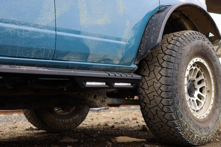 2021-2025 Ford Bronco Frontier Series Side Steps