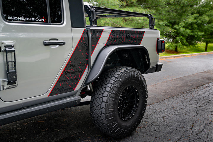 2020-2024 Jeep Gladiator JT Terra Series Rear Fender Flares