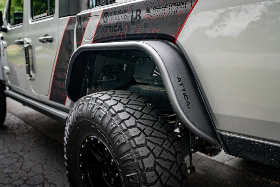 2020-2024 Jeep Gladiator JT Frontier Series Inner Fenders