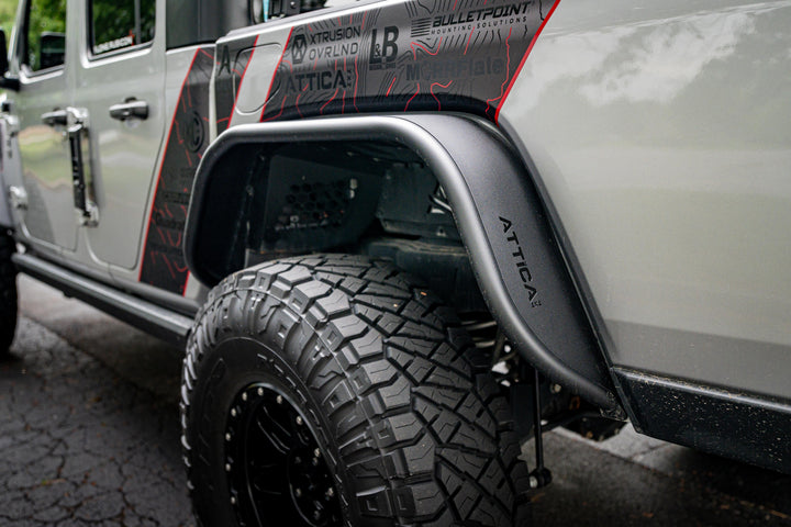 2020-2024 Jeep Gladiator JT Terra Series Rear Fender Flares