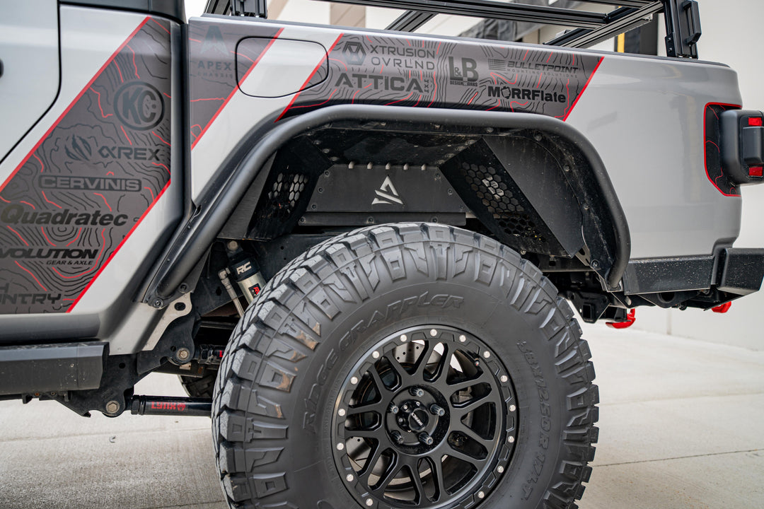 2020-2024 Jeep Gladiator JT Frontier Series Inner Fenders