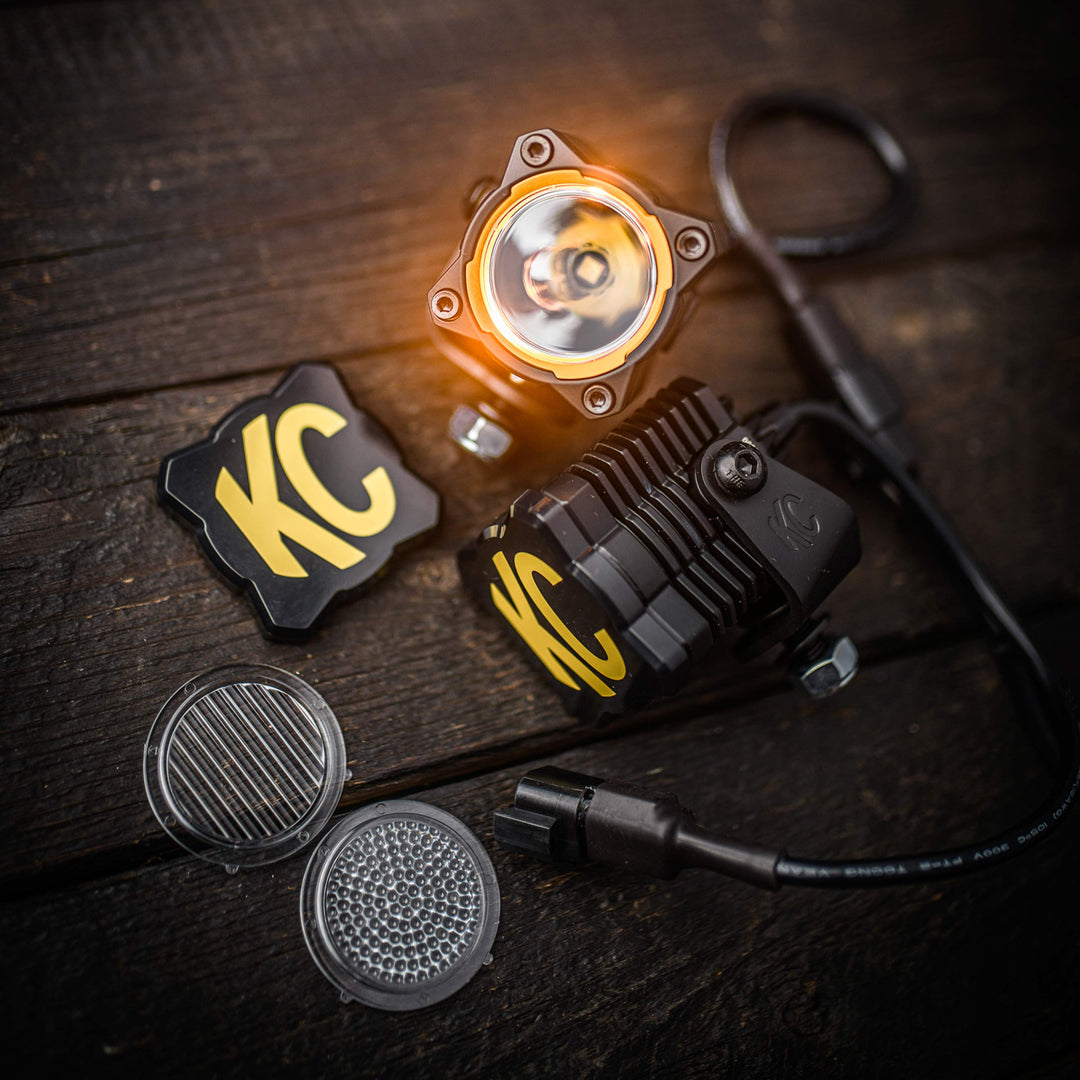 KC HiLites - FLEX ERA® 1 - 2-Light Master LED Light Pod Kit