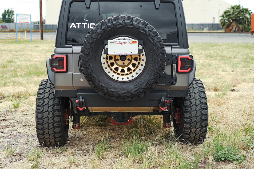 2018-2024 Jeep Wrangler-Front & Rear Bumper