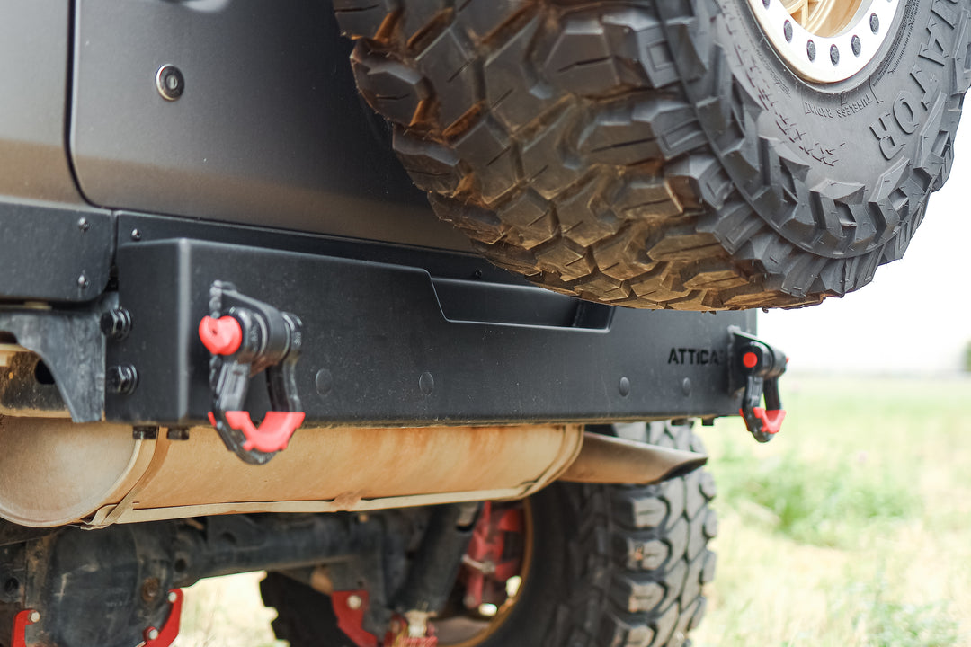 2018-2024 Jeep Wrangler-Front & Rear Bumper