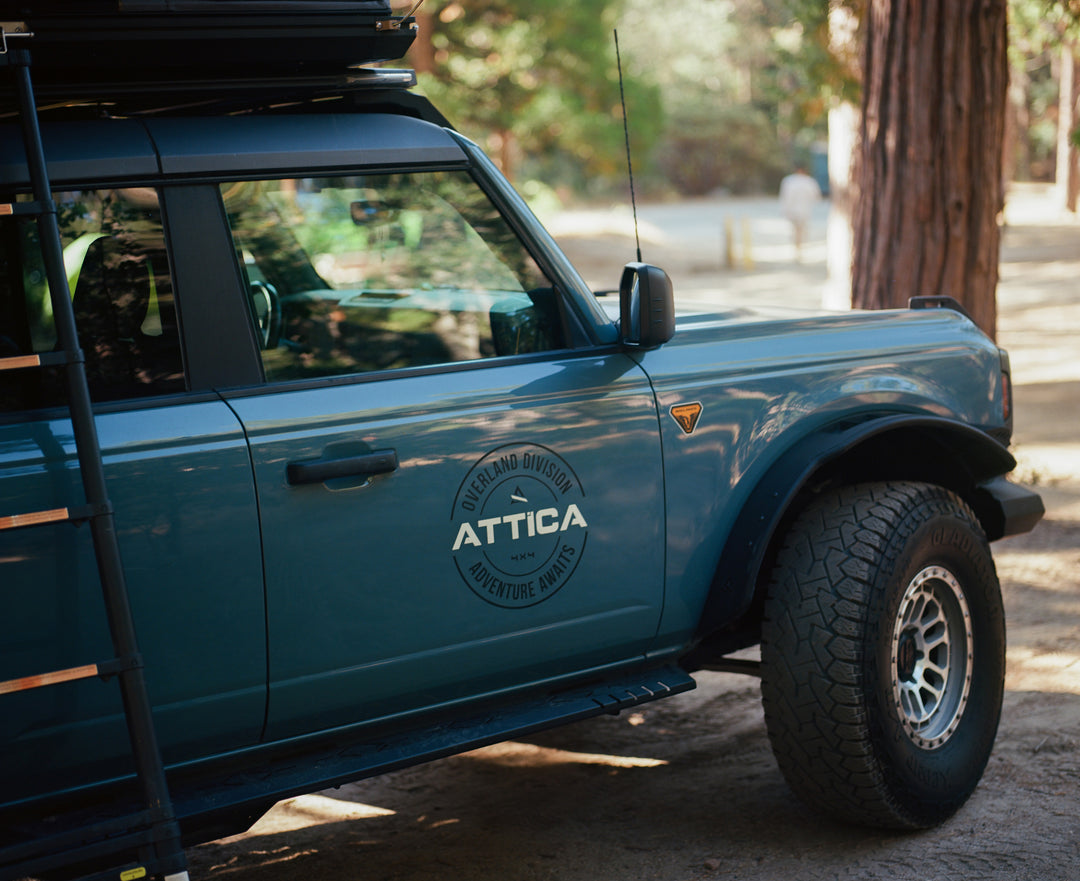 Attica Logo Decal Stickers - overland edition